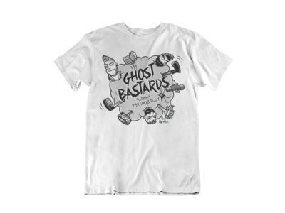 GHOST BASTARDS &quot;Slimmy Psychobilly&quot; tshirt for MEN
