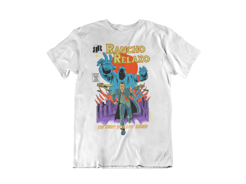 RANCHO RELAXO "Night was left behind" tshirt for MEN