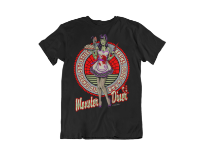 MONSTER DINER T-SHIRT MAN BY NANO BARBERO