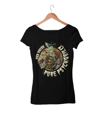 PICK RAZOR T-SHIRT WOMAN by NANO BARBERO
