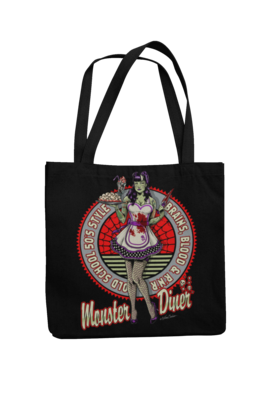 Cotton Bag Monster Diner design by NANO BARBERO