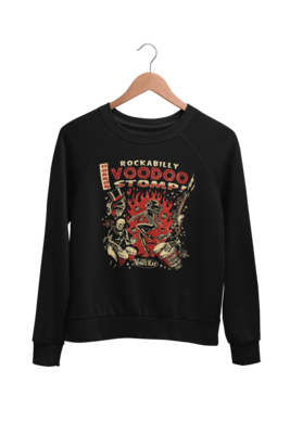 ROCKABILLY VOODOO STOMP SWEATSHIRT UNISEX BY VINCE RAY