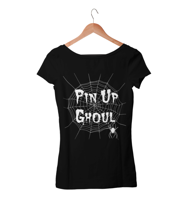BETTIE BANG STORE "Pin up Ghoul" tshirt for WOMEN