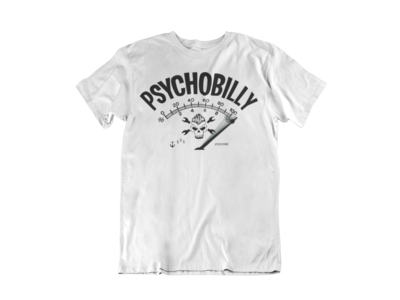 PSYCHOBILLY T-SHIRT MAN BY SUBCULTBILLY DESIGN