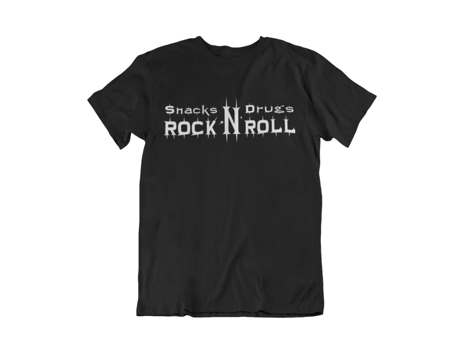 SNACKS DRUGS ROCK AND ROLL T-SHIRT MAN BY SUBCULTBILLY DESIGN