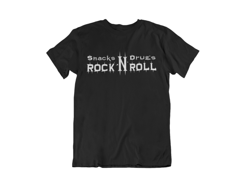 SNACKS DRUGS ROCK AND ROLL T-SHIRT MAN BY SUBCULTBILLY DESIGN
