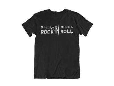 SNACKS DRUGS ROCK AND ROLL T-SHIRT MAN BY SUBCULTBILLY DESIGN