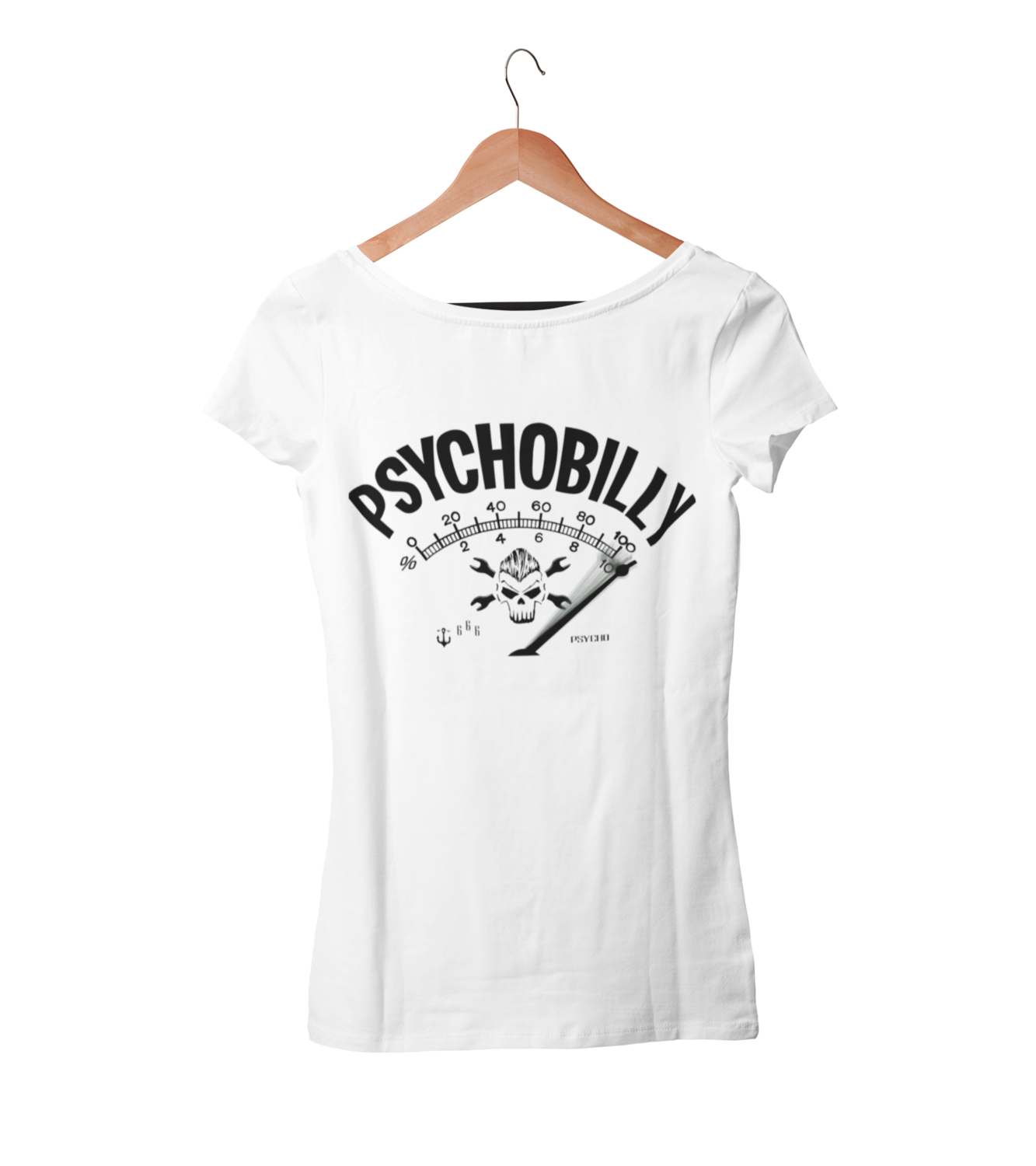 PSYCHOBILLY T-SHIRT WOMAN BY SUBCULTBILLY DESIGN