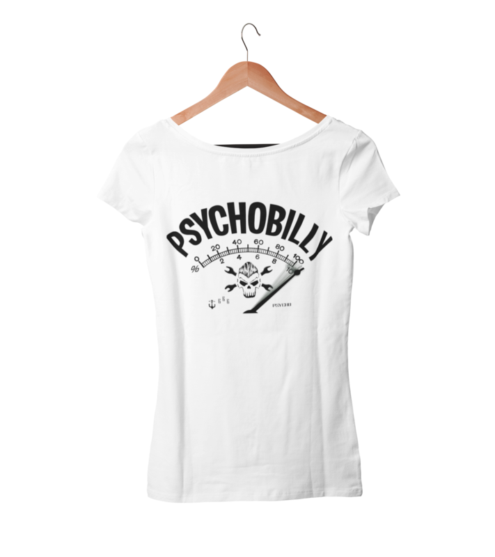PSYCHOBILLY T-SHIRT WOMAN BY SUBCULTBILLY DESIGN