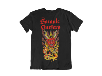 SATANIC SURFERS  T-SHIRT MEN FRONT