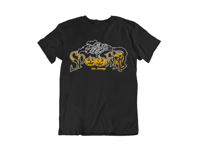 SPOOKY by MISS MOONAGE tshirt for MEN