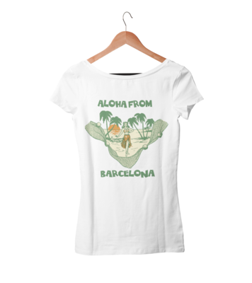 ALOHA FROM BARCELONA T-SHIRT WOMAN
