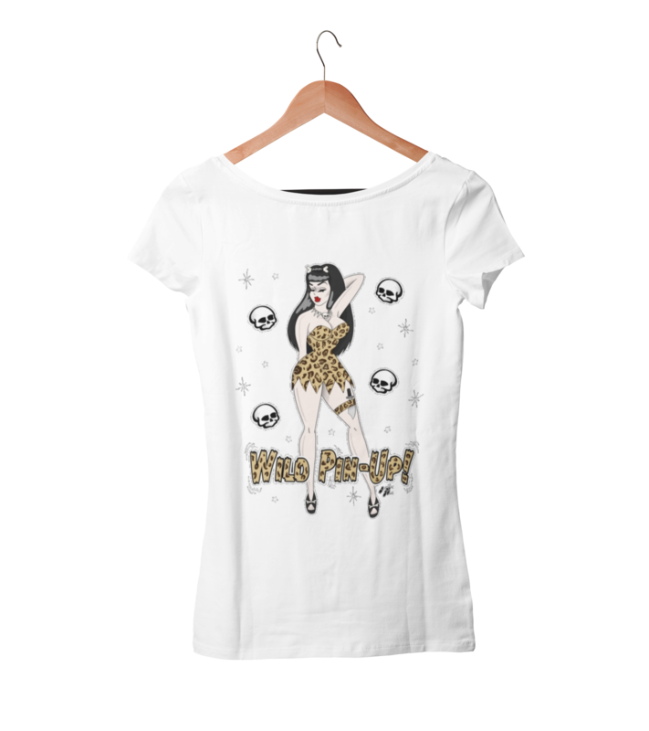 BETTIE BANG STORE "Wild Pin Up" tshirt for WOMEN