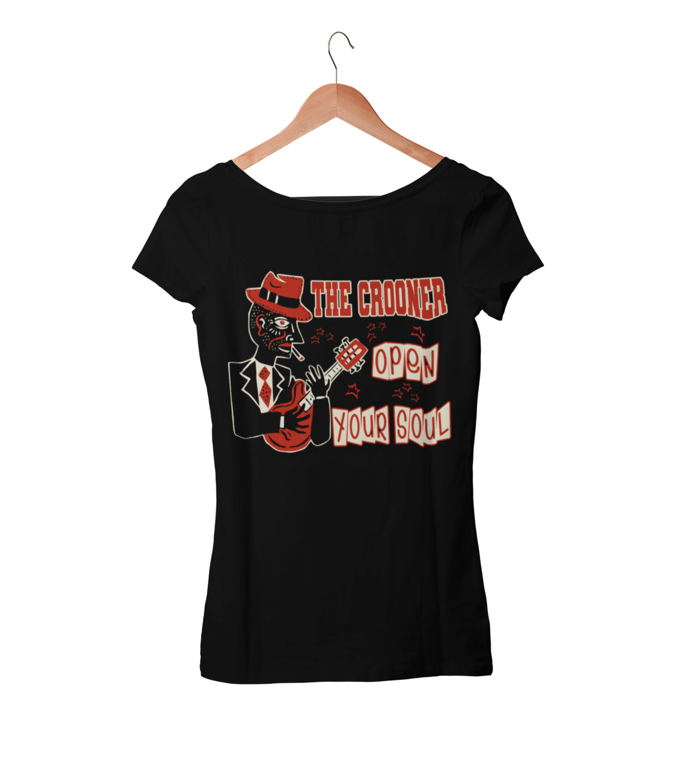 THE CROONER T-SHIRT WOMEN, Size: Small
