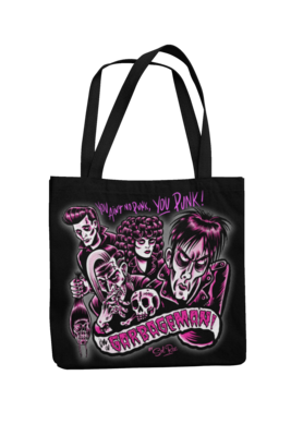 GARBAGE MAN Cotton Bag  logo design SOL RAC