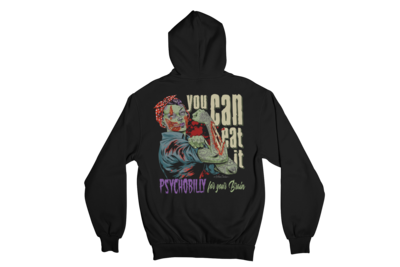 YOU CAN EAT IT HOODIE ZIP for WOMEN by NANO BARBERO