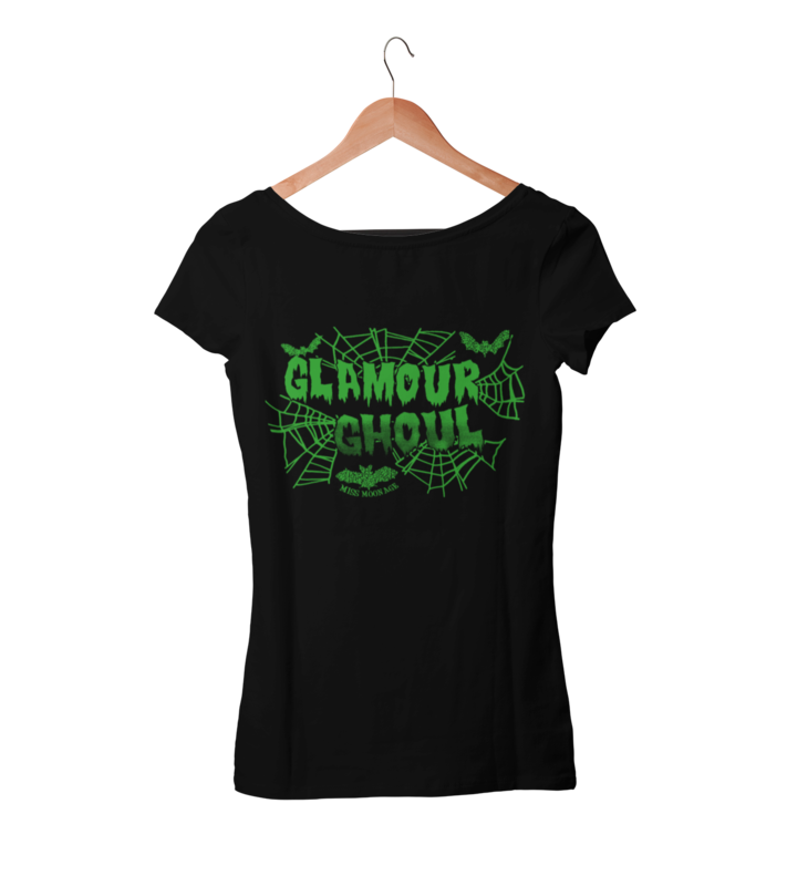 GLAMOUR GHOUL by MISS MOONAGE tshirt for WOMEN