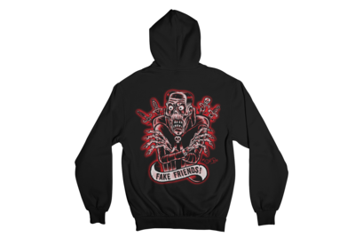 FAKE FRIENDS HOODIE ZIP for MEN by SOL RAC