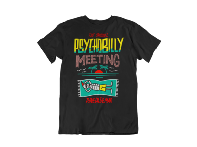 PSYCHOBILLY MEETING T-SHIRT MAN BY NORTEONE