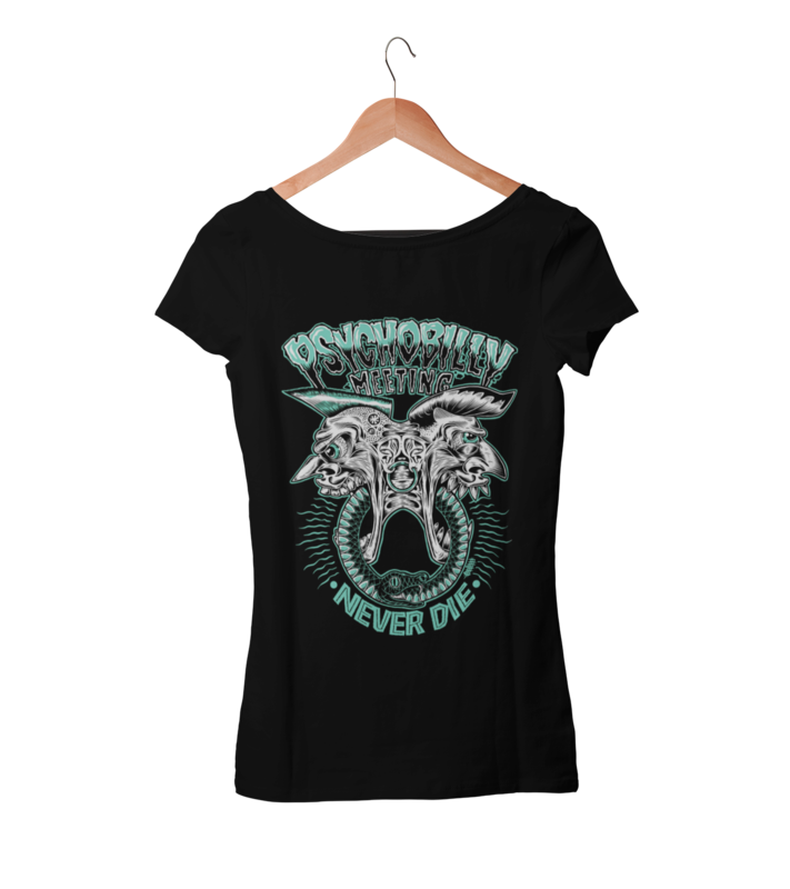 PSYCHOBILLY MEETING T-SHIRT WOMAN BY OLAFH