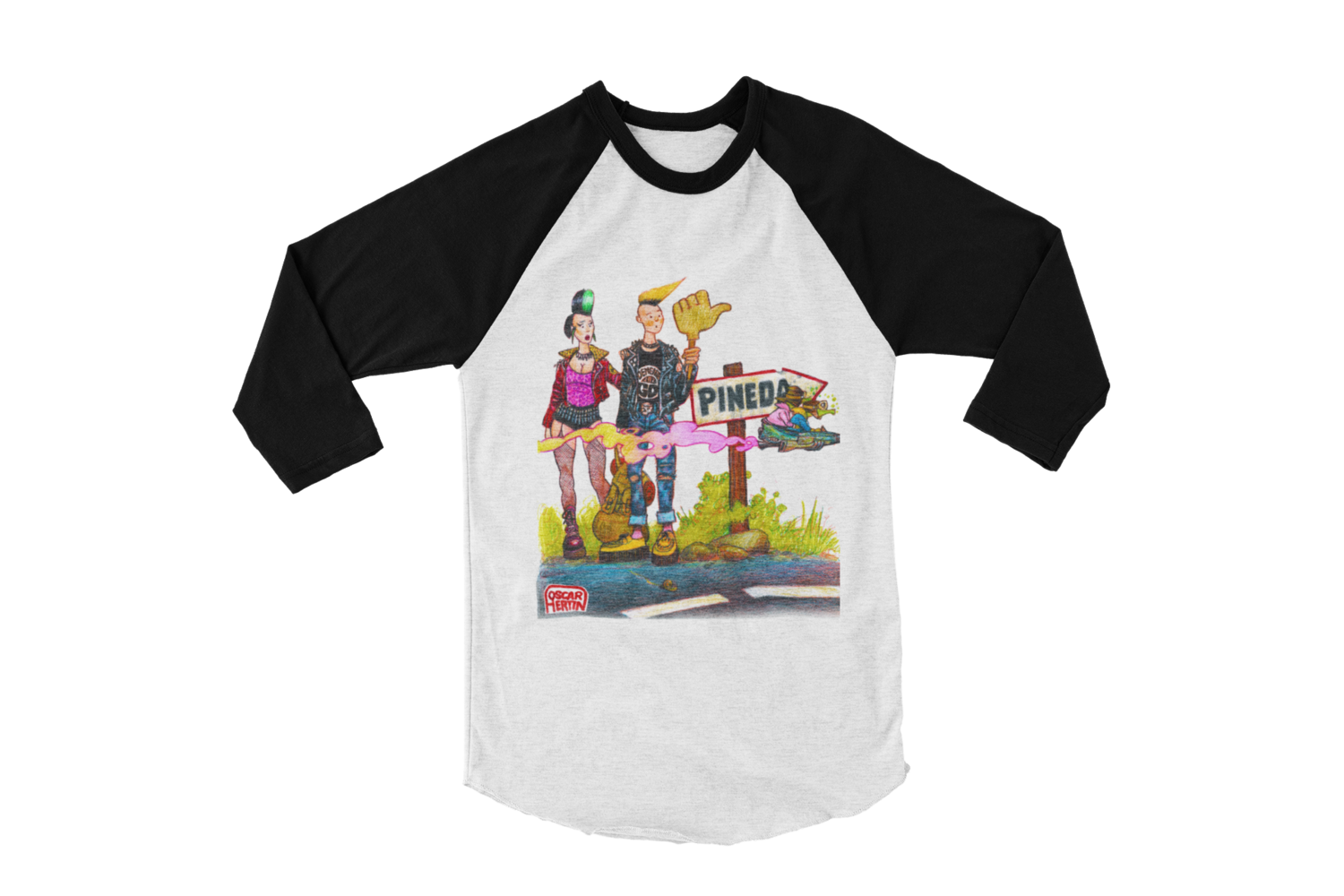 PINEDA AUTO STOP BASEBALL LONG SLEEVE By OSCAR HERTIN