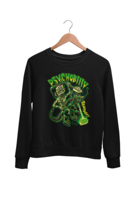PSYCHOBILLY RAMPAGE SWEATSHIRT UNISEX by BY SOL RAC