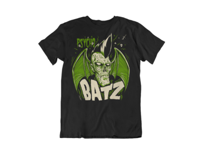 PSYCHO BATZ T-SHIRT MAN BY NANO BARBERO