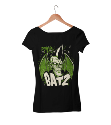 PSYCHO BATZ T-SHIRT WOMAN by NANO BARBERO
