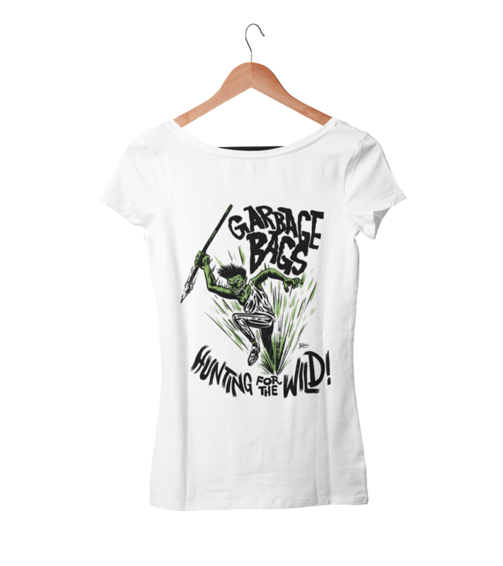 GARBAGE BAGS "Hunting for the wild" T-SHIRT WOMEN