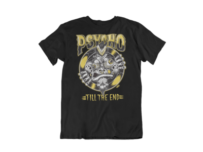 PSYCHO TILL THE END T-SHIRT MAN BY OLAFH