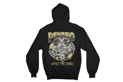 PSYCHO TILL THE END HOODIE ZIP for WOMEN by OLAFH ACE