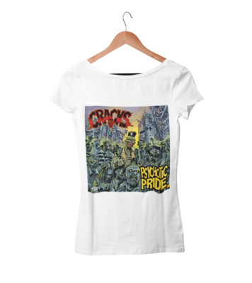 CRACKS &quot;Psychotic Pride&quot;  tshirt for WOMEN