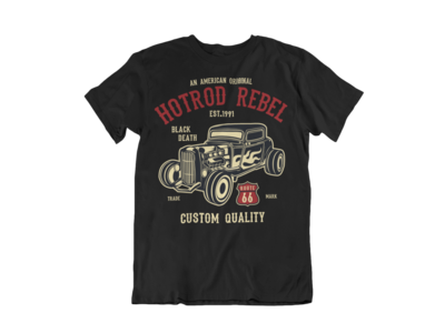 HOT ROD REBEL T-SHIRT FOR MEN