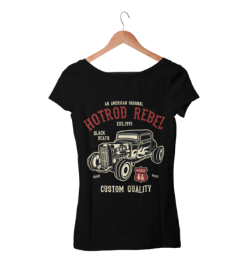 HOT ROD REBEL T-SHIRT FOR WOMEN