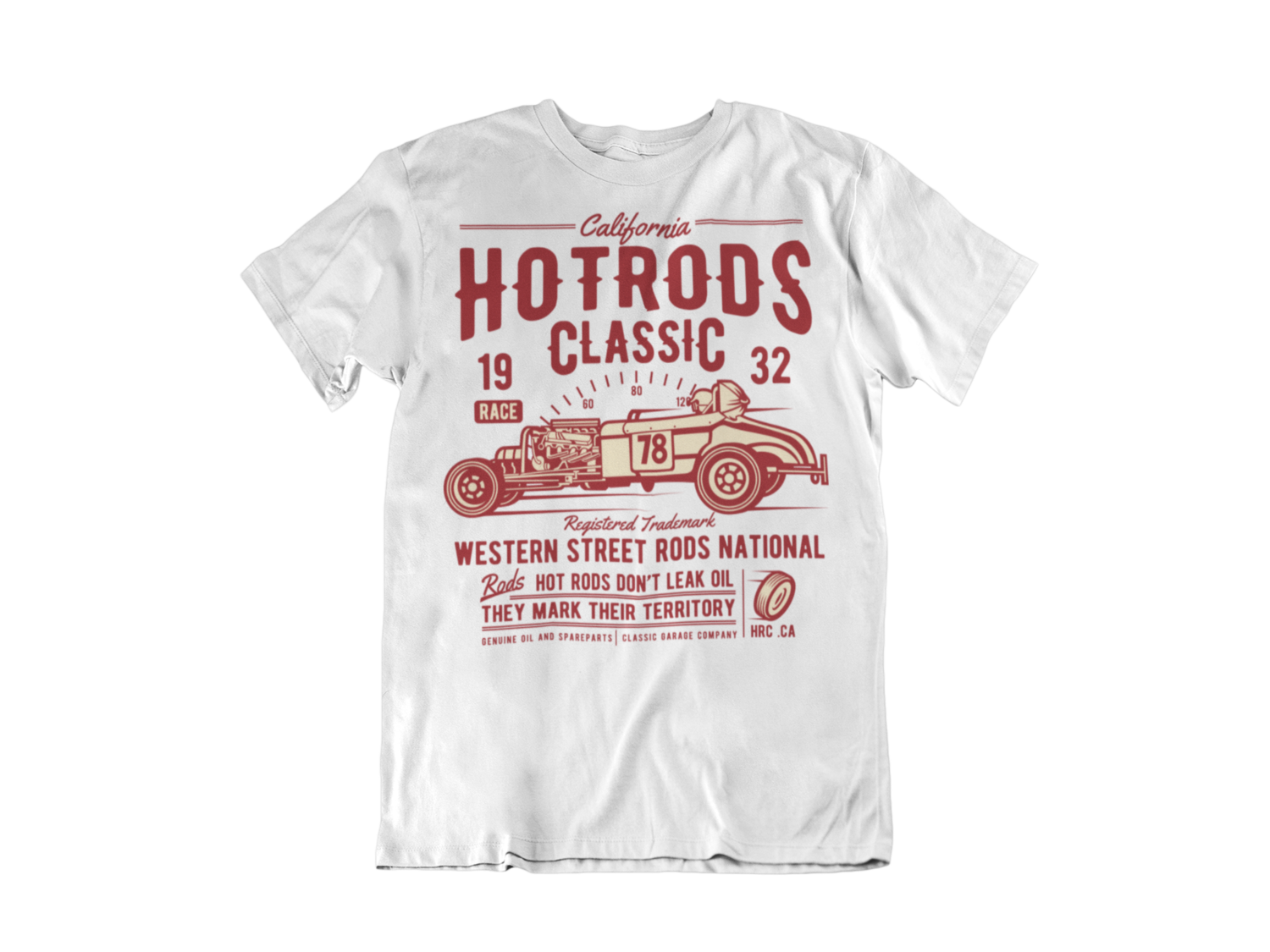 HOT ROD CLASSICS T-SHIRT FOR MEN