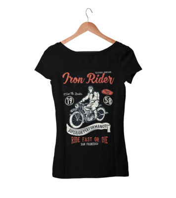 IRON RIDER T-SHIRT FOR WOMEN