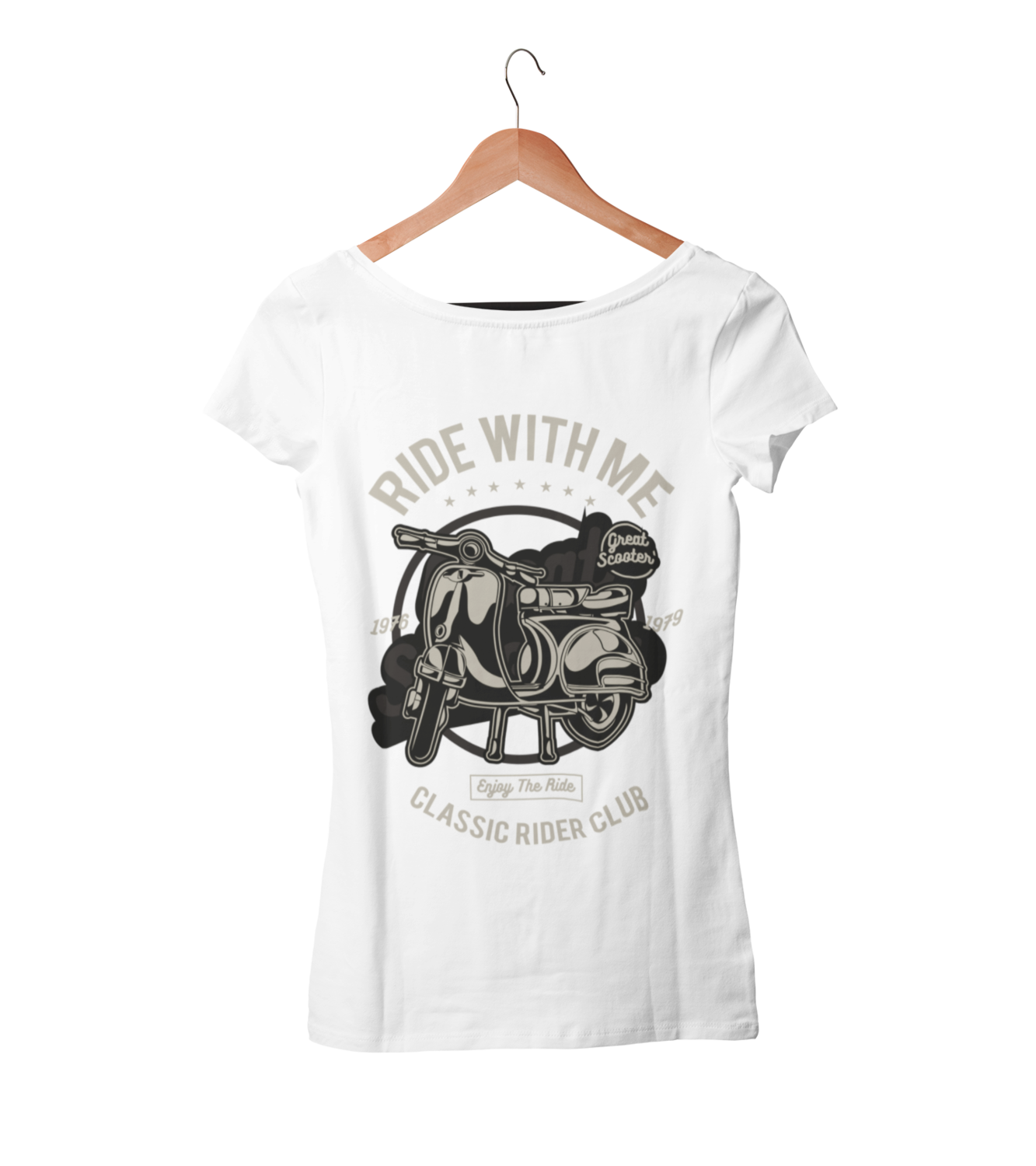 RIDE WITH ME T-SHIRT FOR WOMEN