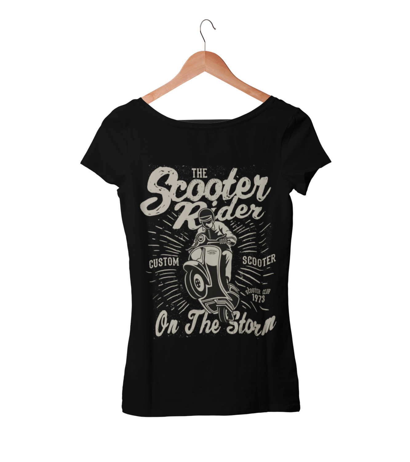 SCOOTER RIDER T-SHIRT FOR WOMEN