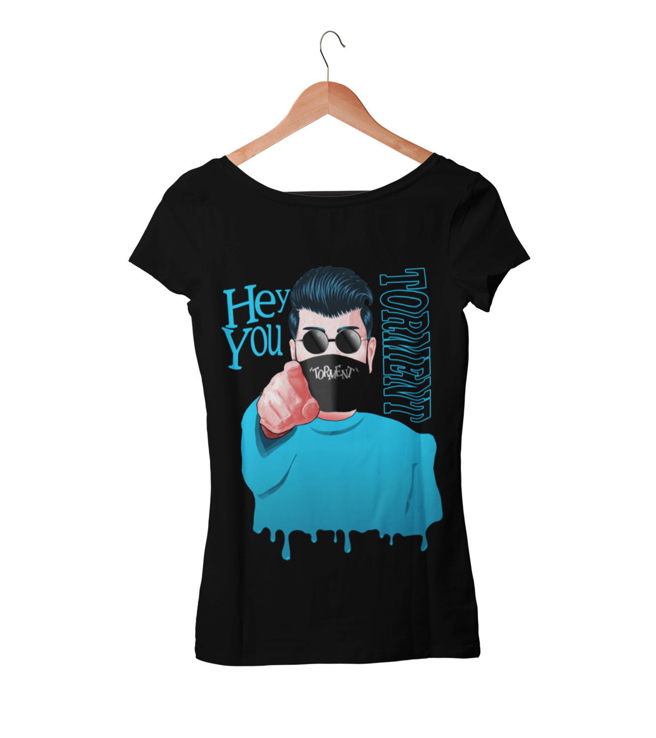 TORMENT &quot;Hey you - mask&quot; tshirt for WOMEN