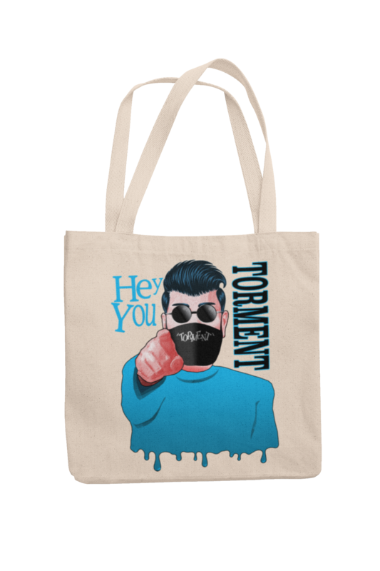 TORMENT "Hey you - mask" Cotton Bag