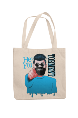 TORMENT &quot;Hey you - mask&quot; Cotton Bag