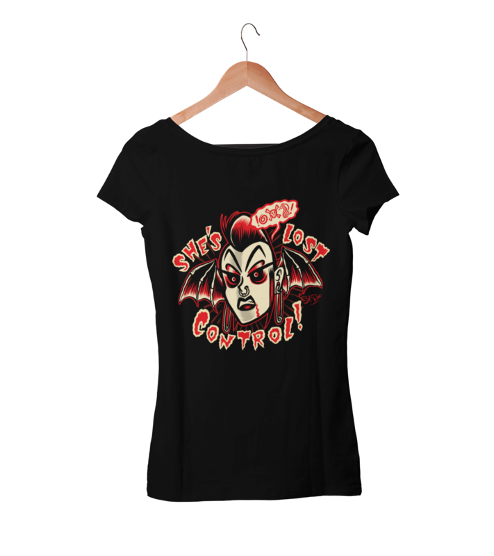 SHE´S LOST CONTROL T-SHIRT WOMAN BY SOL RAC
