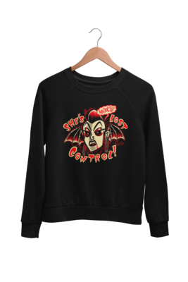 SHE´S LOST CONTROL SWEATSHIRT UNISEX by BY SOL RAC