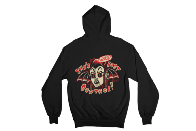 SHE´S LOST CONTROL HOODIE ZIP for WOMEN by SOL RAC