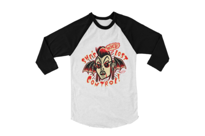 SHE´S LOST CONTROL BASEBALL LONG SLEEVE By SOL RAC