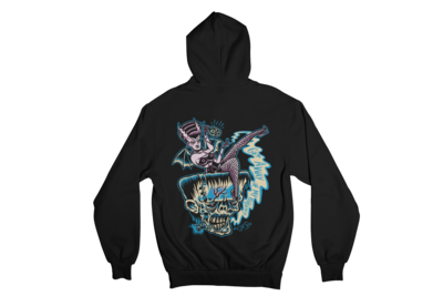 GET AWAY OF MY BRAIN HOODIE ZIP for WOMEN by SOL RAC