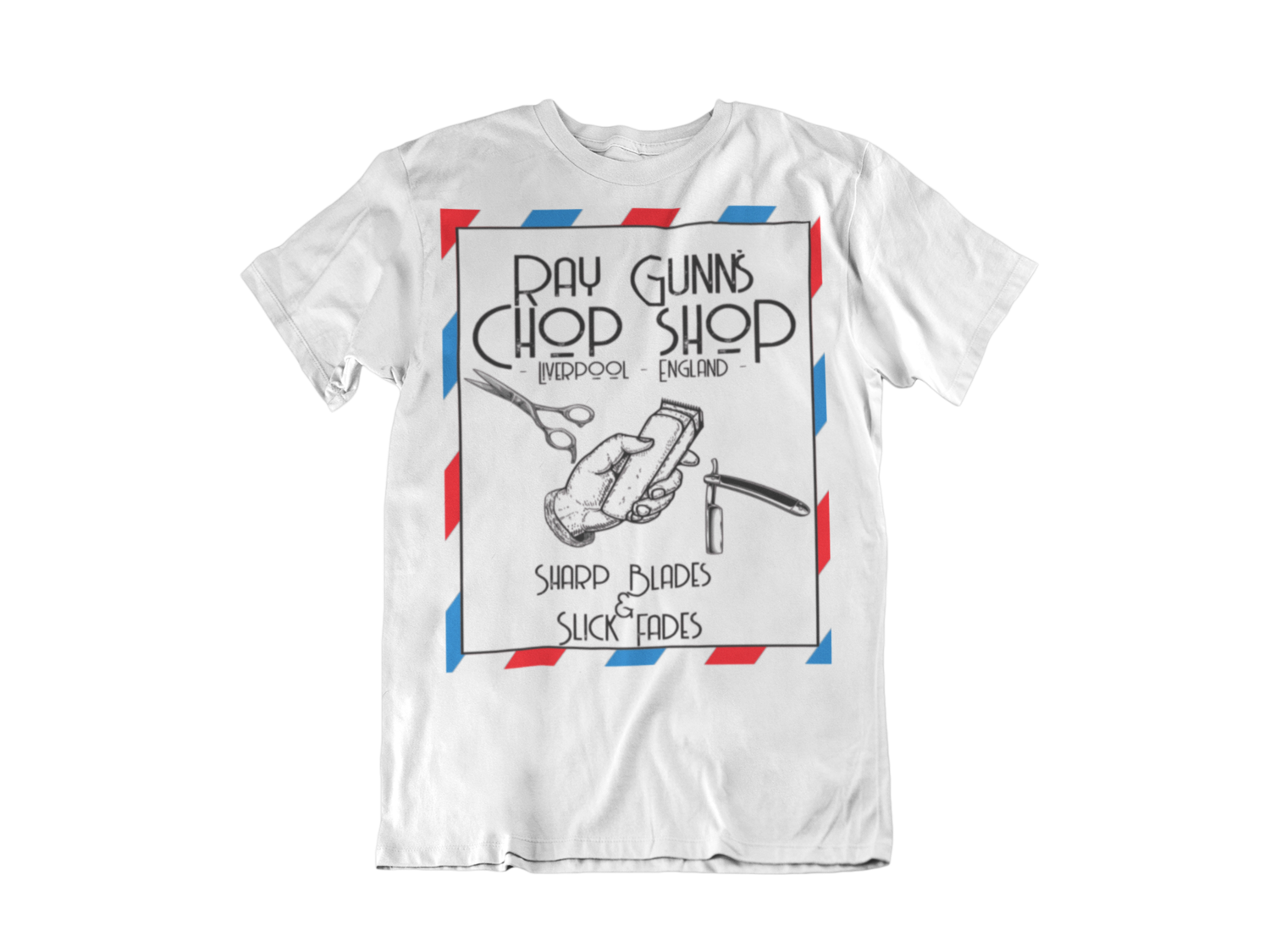 RAY GUNN´S CHOP SHOP &quot;Blades&quot; T-SHIRT MAN, Size: Small