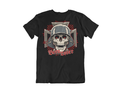BORN LOSER T-SHIRT MAN BY Ger &quot;Dutch Courage&quot; Peters artwork