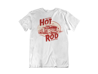TRADITIONAL HOT ROD T-SHIRT MAN BY Ger &quot;Dutch Courage&quot; Peters artwork