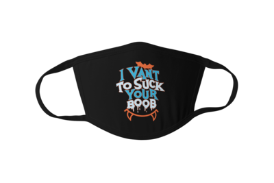 I vant to suck your boob Mask